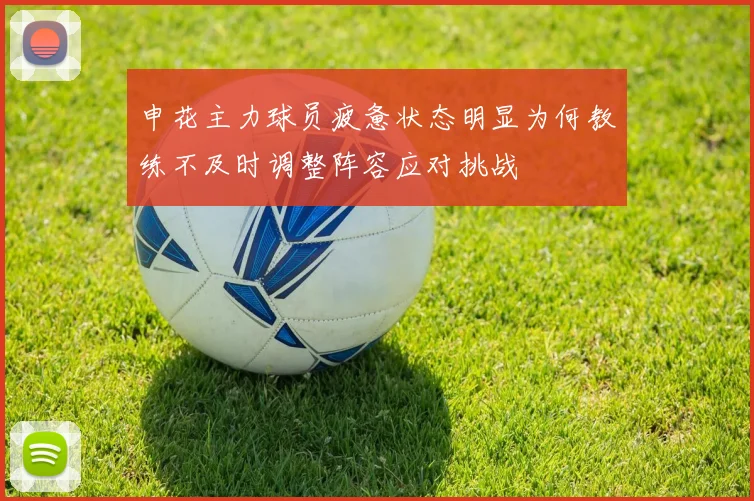 申花主力球员疲惫状态明显为何教练不及时调整阵容应对挑战
